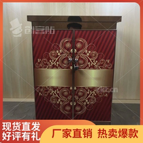 Factory direct KTV stainless steel song cabinet entertainment club power amplifier cabinet aluminum alloy song cabinet New Song cabinet