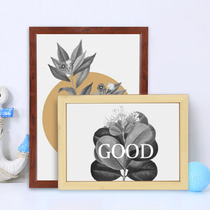 Picture frame wall hanging 8K4k four eight open A3 framed outer frame 8 inch 10 12 inch childrens portrait photo frame table a4