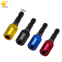 Long and fast conversion batch head extension rod 60mm hexagon handle quick release self-locking Rod Electric Drill Driver