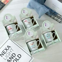 (Ceramic cup custom logo printing advertising water cup wholesale practical opening event small gift lettering