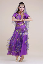 New belly dance costume spring and summer costume suit Indian dance costume stage performance suit