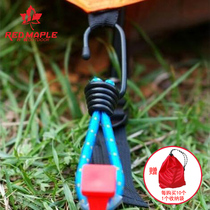Outdoor camping multifunctional elastic rope elastic rope rope tent canopy fixed rope hanging camping hook tent rope