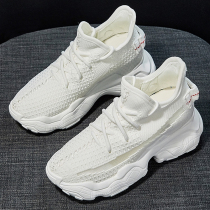 Inside heightening small white shoes women 2022 new 100 hitch Coconut Shoes Casual Sports Old Daddy Shoes women Summer breathable
