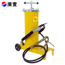 Guangyi Guangyi pedal oil injector foot high pressure oil injection machine 6L grease gun Grease machine Guangyi yellow oil Machine