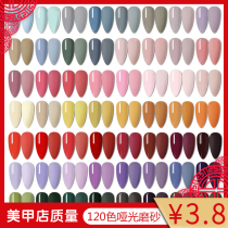 Morandi nail polish 2021 New plum color frosted seal Net red nail salon special fashion color