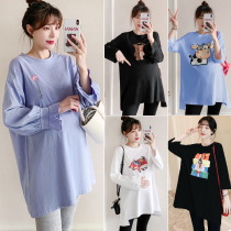 Pregnant women Spring suit Fashion Net Red new spring and autumn coat summer skirt foreign-aged summer dress