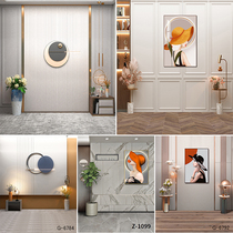 Clothing Shop Online Red Anchor Live Decoration Background Wall Interior Plaster Line Photography Seamless Background Cloth