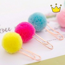 Cute macaron color paper clip paper clip candy color