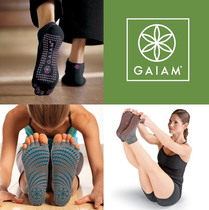 Foreign trade original single GAIAM Yoga five-finger socks dewy socks professional silicone non-slip Pilates men and women dance socks