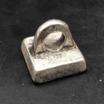 Ancient play miscellaneous collection antique small number white bronze seal household small swinging piece