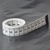 White and black word soft ruler measuring clothes ruler three-round foot meter ruler waist circumference measuring ruler tailor ruler