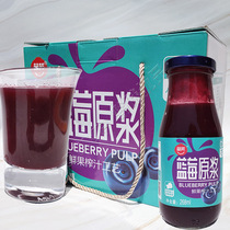 Guizhou Majiang blueberry raw juice ≥ 95% without adding blue plum fruit and vegetable juice for pregnant women baby drink