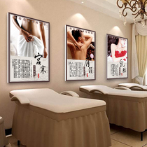 Beauty Salon Decoration Painting Wellness Museum Sticker Wall Painting Beauty Beauty Body Advertising Poster Wall Sticker Background Wall Hanging Painting