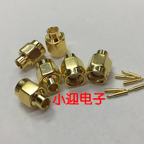 Jingcheng high quality SMA-3 welding head 6G real gold plating over salt spray test matched 50-3 semi-flexible semi-steel wire