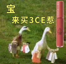 SF Feng | Rolling Home Korea 3CE Water Mist Lip Glaze laydown Velvet Mist Mirror Lip Glaze Mirror With Anti-counterfeiting