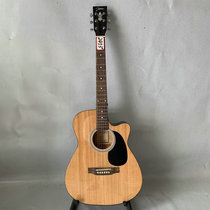 Johnson Jensen original 40-inch notched wood color folk acoustic guitar for beginners
