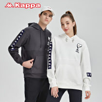 Kappa Kappa string Valentines Day pullover hoodie 2021 new couple mens and womens sports sweater casual coat