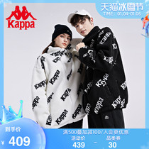 Kappa Kappa Cappa cashmere jacket 2021 new autumn winter couple men and women Teddy velvet print warm coat