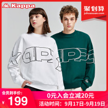 Kappa Kappa pullover 2021 new couple mens and womens sports sweatshirt shoulder jacket round neck long sleeve top