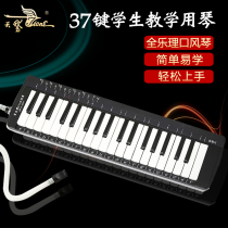 Swan mouth organ 37 keys full music theory Primary School students beginners children adult professional performance level tube wind mouth play piano