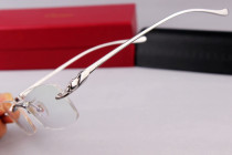 New Kajia leopard head 23k gold eyeglass frame men and women pure titanium myopia eyeglass frame men ultra-light frameless eyeglasses