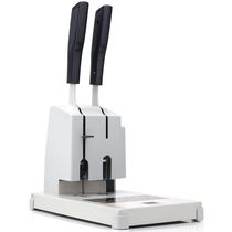 Deli 3886 binding machine Certificate financial binding machine File accounting manual punching hot melt riveting pipe binding machine