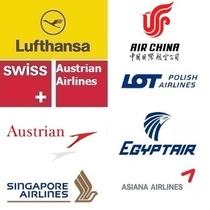 Lufthansa Switzerland Singapore Austria Egypt Poland Asiana Airlines Air China Excess Baggage Airport Lounge
