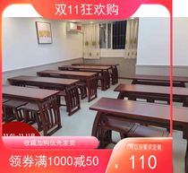 Solid Wood Chinese studies table home calligraphy table childrens calligraphy and painting table Chinese desk saddle table training class student desks and chairs