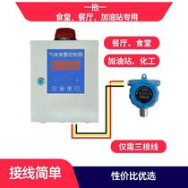 Industrial combustible liquefied natural gas Freon hydrogen sulfide carbon monoxide alarm detector
