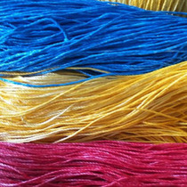 Dini hemp rope raw material Kirin whip head whip slightly use material Dini Ma 3 strands twist Dini hemp rope
