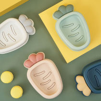 Soap box radish shape can love cute fun ins new bathroom home dormitory soap tray toilet rack