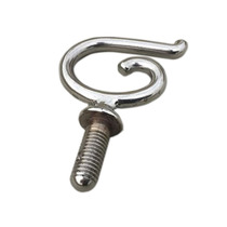 9mm precision casting 304 stainless steel open sheep eye bolt horse ring carriage harness accessories screw belt hook