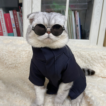 Spell fight back to the teacher of the same pet black round glasses kitten Warlock cos photo props