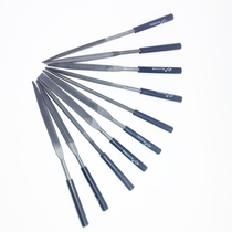 10 Pieces Orthopedic Steel Filing Knife Model Frustration Filing Knife Suit Triangle Semi-circle Flat Head Flat Filing Side Filing Gin File
