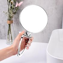 Mirror makeup mirror desktop desktop vanity mirror portable folding double-sided magnification beauty handle mirror student small mirror