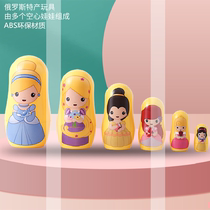 Russian style doll 6-layer new Chinese style princess girl cute childrens educational toy birthday gift