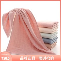 3 pure cotton adult gauze towels Absorbent easy-to-dry face towels Ultra-soft cotton pillow towels Face towels