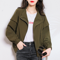 Foreign trade original Italian womens clothing cut outside single tail single export small baseball clothing womens coat slim jacket