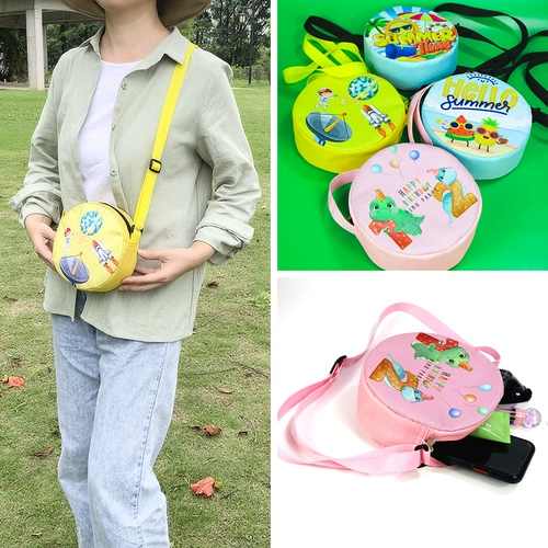 Мультяшная сумка через плечо на одно плечо, рюкзак