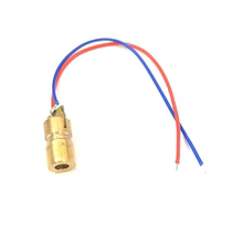 5V adjustable laser tube laser head copper head 6MM outer diameter laser diode red dot laser module
