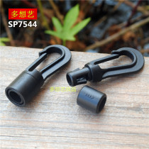 Think of Art 5#8# plastic hook buckle detachable round rope hook luggage accessories strong outdoor hanging button