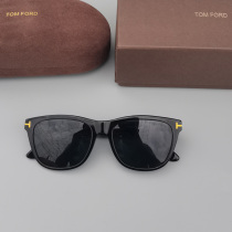 TomFord Tom Ford Polarized sun glasses Retro Driving Driving Black Frame Sheet Sunglasses Men and Women TF0500