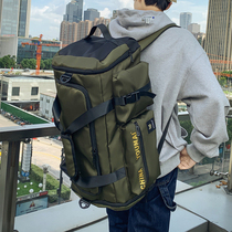 Light Large Capacity Travel Bag Travel Travel Double Shoulder Bag Hand Luggage Bag Dry Wet Separation Waterproof Fitness Bag Men