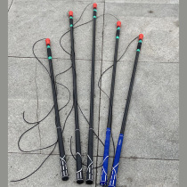 Middle-aged and elderly fitness gyro whip dry whip rod glass fiber material carbon light and durable non-deformation hit old cow
