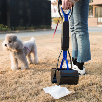 Pet dog ten toilet shoveling shitzer pick up shit clamping toilet folding stool dog poo pick up dog poo to clean supplies
