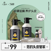 Three magmatician scalp shampoo male and female special insect repellent for desquamation oil washing hair cream dew to mites