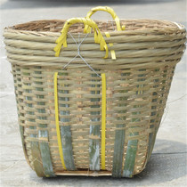 Farm basket Bamboo woven bamboo basket Handmade basket Bamboo products Bamboo basket grain basket Oversized bamboo storage basket Sundries basket