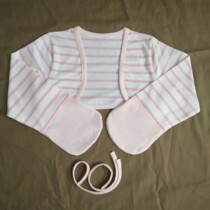  Baby anti-scratch clothing anti-scratch gloves baby eating hand correction clothing pure cotton spring autumn and summer thin 0-3 years old custom