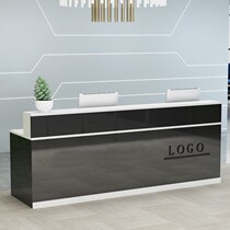 Cash register simple modern company front desk hotel reception desk womens clothing store beauty salon bar counter custom made
