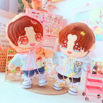 Spot cartoon animal jacket bear jacket chicken jacket clothes 20cm suit 20cm baby clothes Star doll